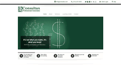 Desktop Screenshot of consultax.com