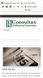 Mobile Screenshot of consultax.com